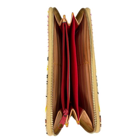 Disney Parks Dooney & Bourke White Sketch Long Wallet - Picture 8 of 16